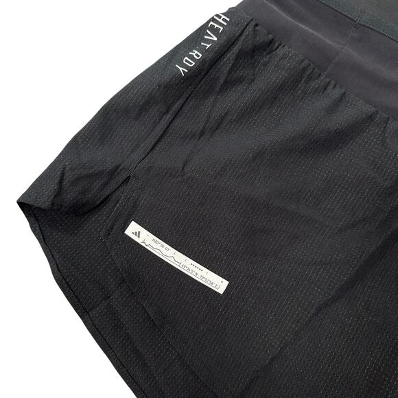 Adidas Women's Ultimate Heat.Dry Black Shorts Size M - Picture 5 of 6